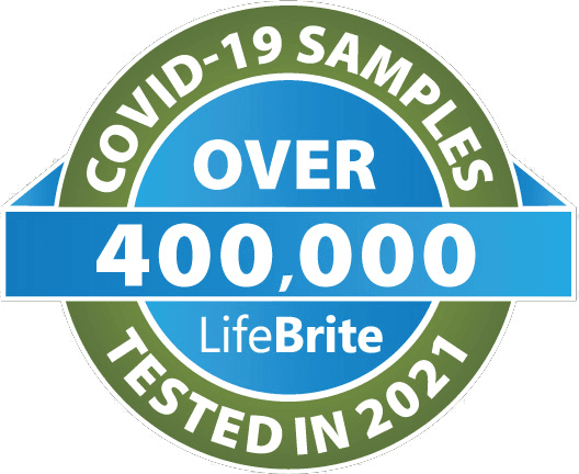 LifeBrite Labs: over 400,000 COVID-19 samples tested in 2021