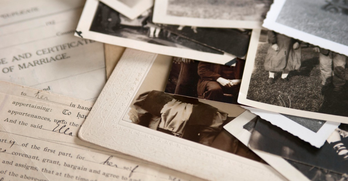 Genealogy family photographs